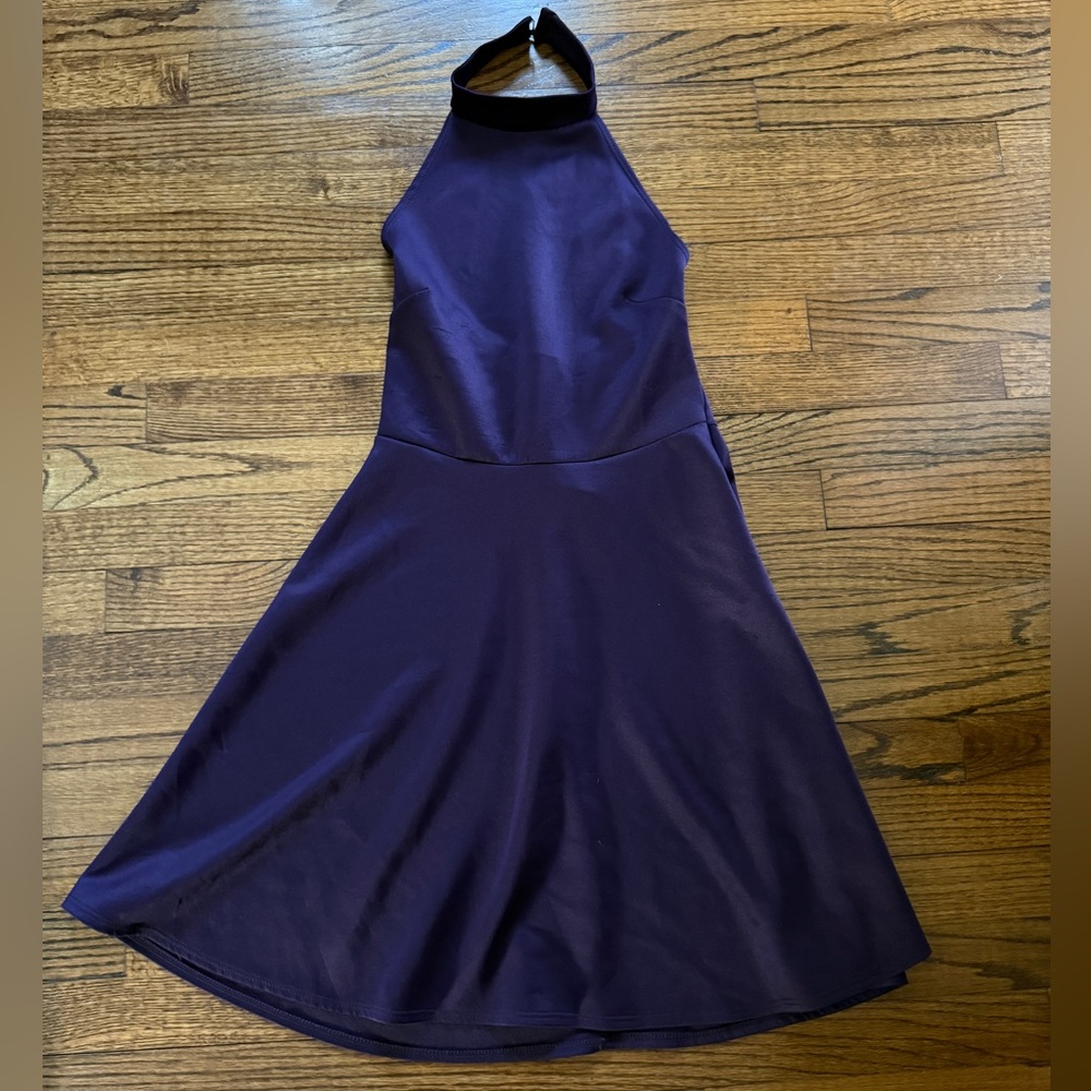 Charlotte Russe Purple Backless Dress